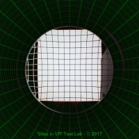 View from the right lens of the Small Mojing viewer.