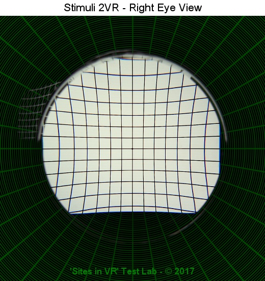 View from the right lens of the Stimuli 2VR viewer.